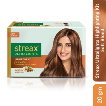 Streax Ultralights Highlighting Kit Soft Blond, 20 gm